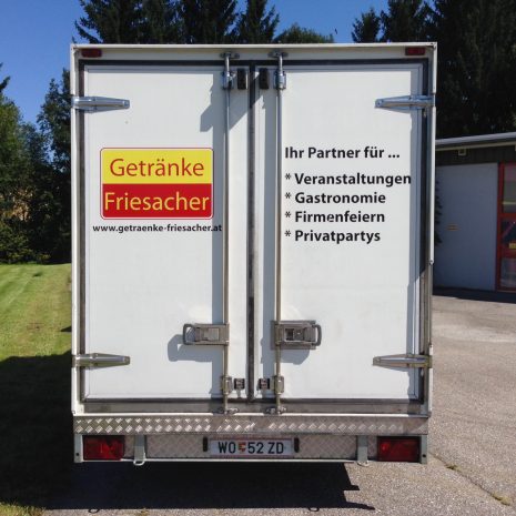 Kuehlwagen hinten Kuehlwagen hinten