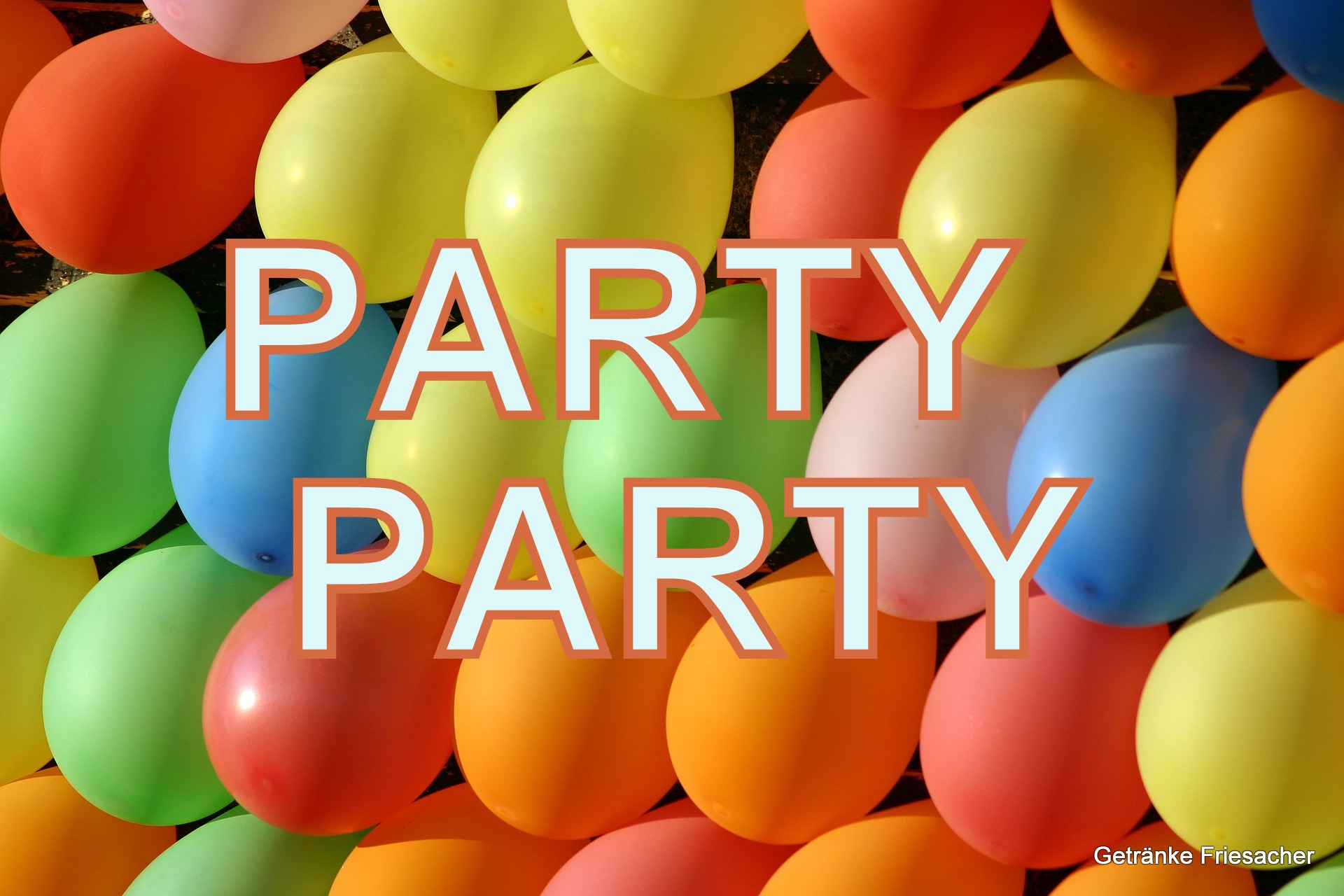 Luftballons Partyartikel Getränke Friesacher Foto Pixabay