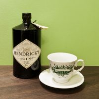 Hendrick's Gin Tea Cup Geschenkbox